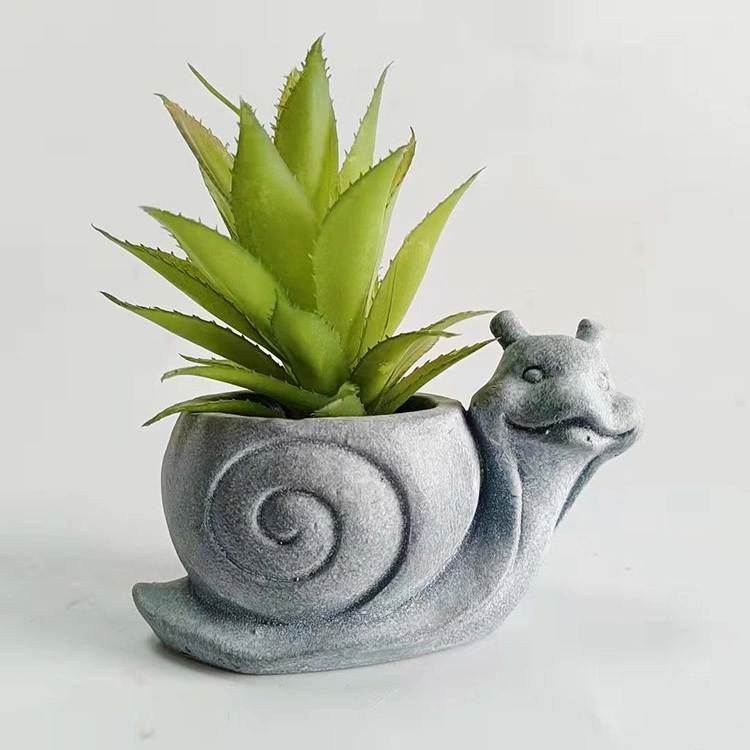 2017 New Cement Material Mini Succulent Pots for Sale