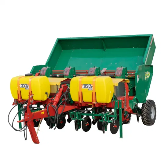 Low Price Factory Supply for African Wide Working Area 4 Ridge 4 Rows Potato Planter with Fertilizer